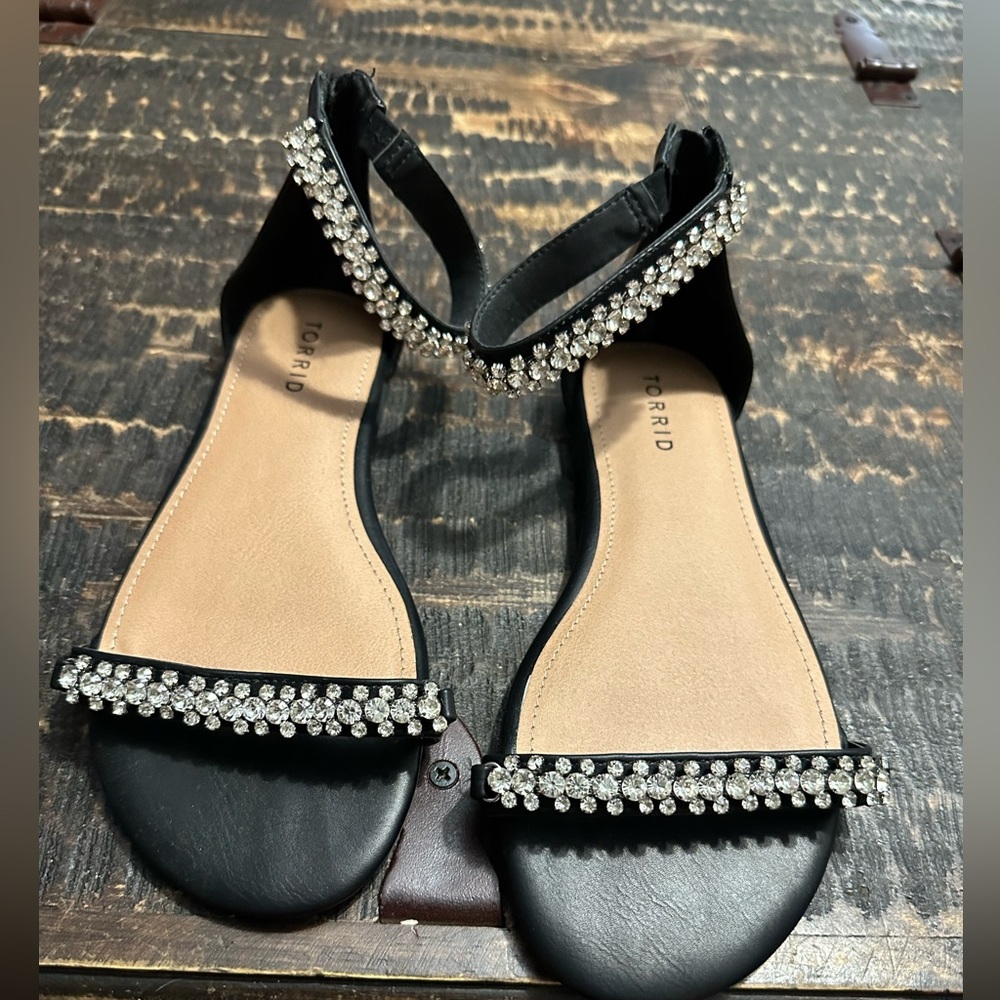 Torrid New Rhinestone sandals